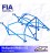 Roll Cage Renault Megane (Phase 1) 3-doors Coupe MULTIPOINT WELD IN V2