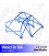 Roll Cage TOYOTA MR-2 (W30) 2-doors Roadster WELD IN V4