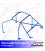 Roll Cage TOYOTA Supra (Mk3) 3-doors Coupe REMOVABLE FULL CAGE V1