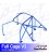 Roll Cage VW Golf (Mk2) 3-doors Hatchback FULL CAGE V3