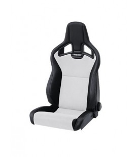 Recaro Racing Seat Cross Sportster CS SAB with heating Artificial leather black / Dinamica silver