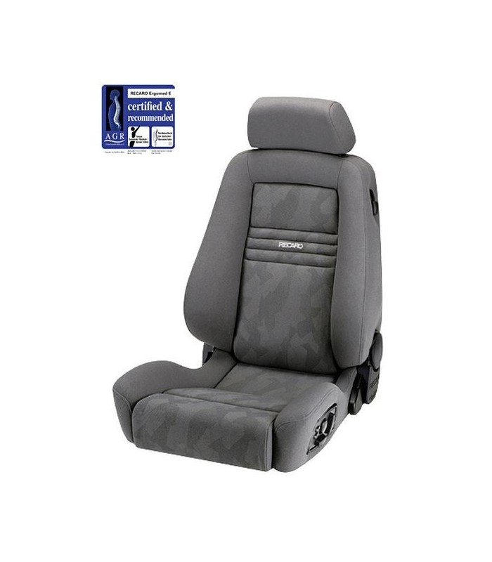 Recaro Racing Seat Ergomed E Basis Artista grey / Nardo grey