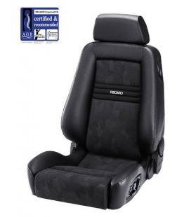 Recaro Racing Seat Ergomed ES - SAB Clima Artista black / Leather black