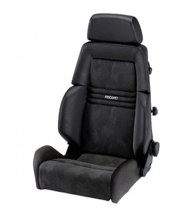 Recaro Racing Seat Expert M (LT/W) Artista black / Artificial leather black ( Miles)