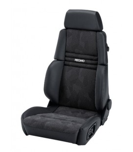 Recaro Racing Seat Orthopaed Artista black / Leather black