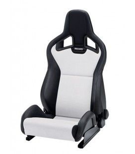 Recaro Racing Seat Sportster CS with heating Artificial leather black / Dinamica silver