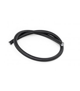 DeatschWerks Black Nylon Braided PTFE Hose AN8 3 feet
