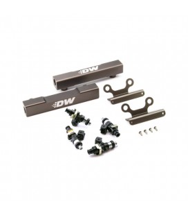 DeatschWerks Fuel rail with injectors 1500cc WRX 02-14, STI 07-15, Legacy GT 07-12