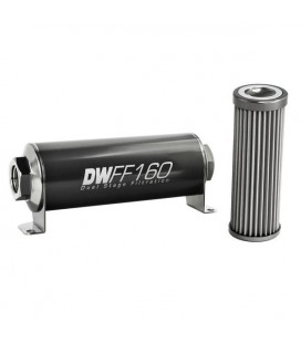 DeatschWerks Universal in-line fuel filter 40 micron AN10 160mm