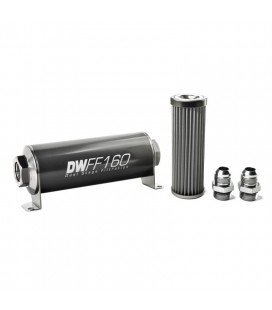 DeatschWerks Universal in-line fuel filter 40 micron AN10 160mm