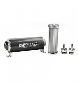 DeatschWerks Universal in-line fuel filter 5 micron 5/16" 160mm