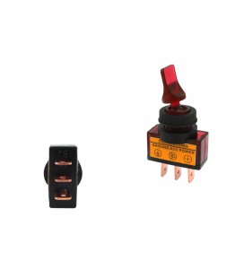 Switch Toggle Led Red