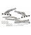 Exhaust manifold Corvette C6 Z06 05+ X-Pipe