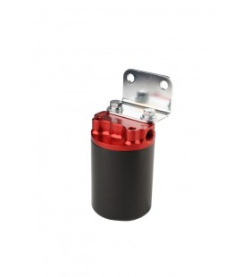 Aeromotive Canister Fuel Filter - 3/8 NPT/100-Micron (Red Housing w/ Black Sleeve)