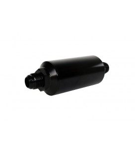Aeromotive In-Line Filter - (AN -10 Male) 10 Micron Fabric Element Bright Dip Black Finish