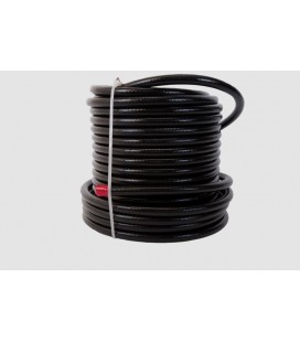 Aeromotive PTFE SS Braided Fuel Hose - Black Jacketed - AN-08 x 16ft