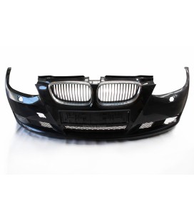 BMW E92 front bumper black