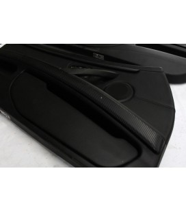 Door upholstery, side panels BMW E92 black "carbon" decor