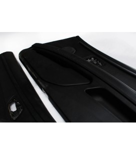 Door upholstery, side panels BMW E92 black "carbon" decor