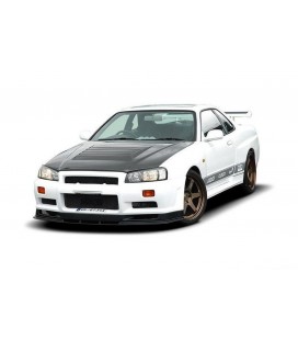 FRONT BUMPER NISSAN SKYLINE R34 GTR (WITHOUT DIFFUSER) GTR LOOK