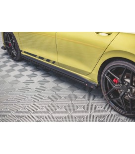 Side Skirts Diffusers + Flaps V.2 Volkswagen Golf 8 GTI / GTI Clubsport / R-Line