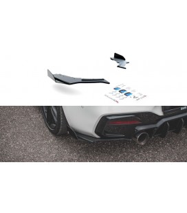 Racing Durability Rear Side Splitters V.3 + Flaps for BMW 1 F20 M140i