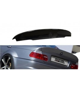 REAR SPOILER / LID EXTENSION BMW 3 E46 - 4 DOOR SALOON M3 CSL LOOK (for painting)