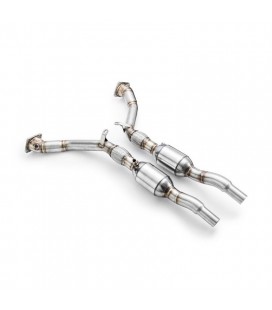 Downpipe AUDI A6, S4, S6, RS4 B5, Allroad C5 2.7 T + silencer