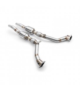 Downpipe AUDI A6, S4, S6, RS4 B5, Allroad C5 2.7 T + silencer