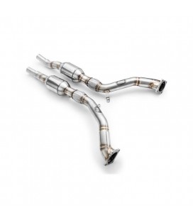 Downpipe AUDI A6, S4, S6, RS4 B5, Allroad C5 2.7 T + silencer