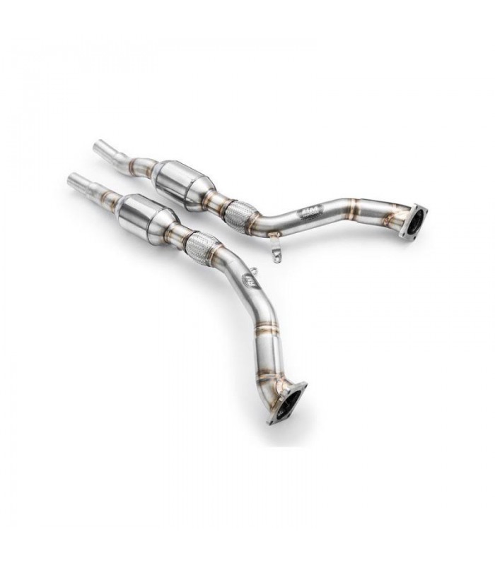 Downpipe AUDI A6, S4, RS4 B5 2.7 T S6, Allroad C5 2.7 T + CAT Euro 3