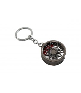 Black Rim Keychain CS-39 with caliper