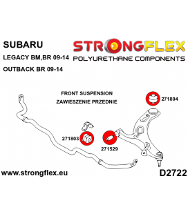 276240B: Full suspension bush kit