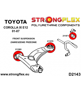 211970B: Front control arm – rear bush