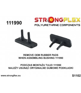 111990A: Front crossmember – rear bush SPORT
