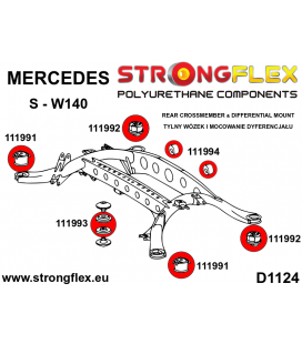 111991A: Rear crossmember – front bush SPORT