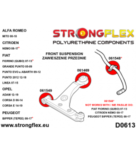 061548A: Front anti roll bar SPORT