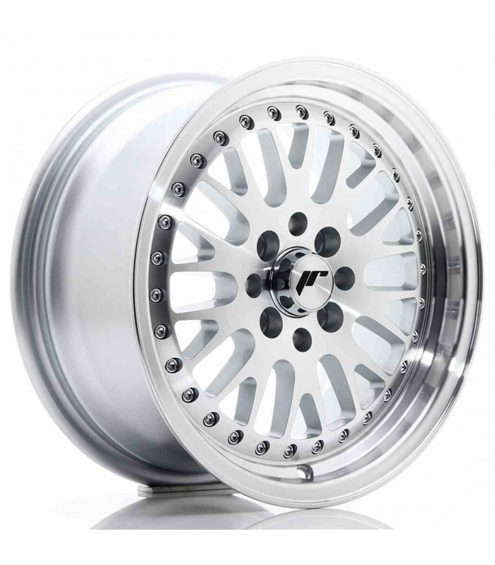 JR Wheels JR10 15x7 ET30 4x100/108 Silver Machined Face