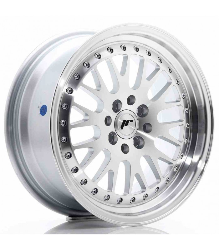 JR Wheels JR10 16x7 ET30 4x100/108 Silver Machined Face