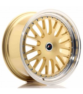 JR Wheels JR10 19x8,5 ET20-35 Blank Gold w/Machined Lip