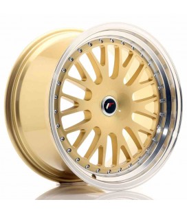 JR Wheels JR10 19x9,5 ET20-35 Blank Gold w/Machined Lip