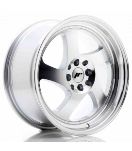 JR Wheels JR15 17x8 ET35 4x100/114 Machined Silver