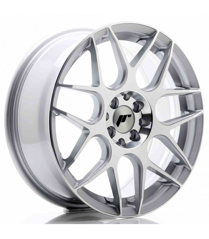 JR Wheels JR18 17x7 ET40 5x100/114 Silver Machined