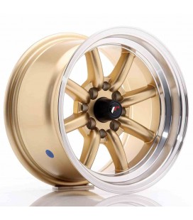 JR Wheels JR19 14x8 ET-13 4x100/114 Gold