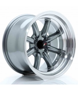 JR Wheels JR19 15x9 ET-13 4x100 Gun Metal