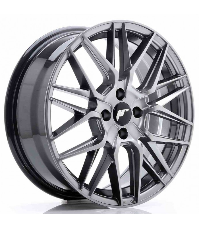 JR Wheels JR28 17x7 ET40 4x100 Hyper Black
