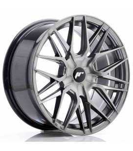JR Wheels JR28 17x8 ET25-40 BLANK Hyper Black