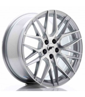 JR Wheels JR28 17x8 ET40 5x114,3 Silver Machined Face