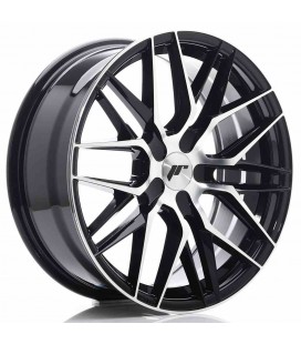 JR Wheels JR28 18x7,5 ET20-40 BLANK Gloss Black Machined Face