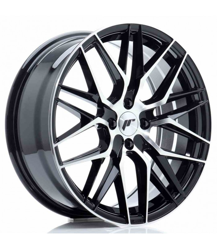JR Wheels JR28 18x7,5 ET40 4x100 Gloss Black Machined Face